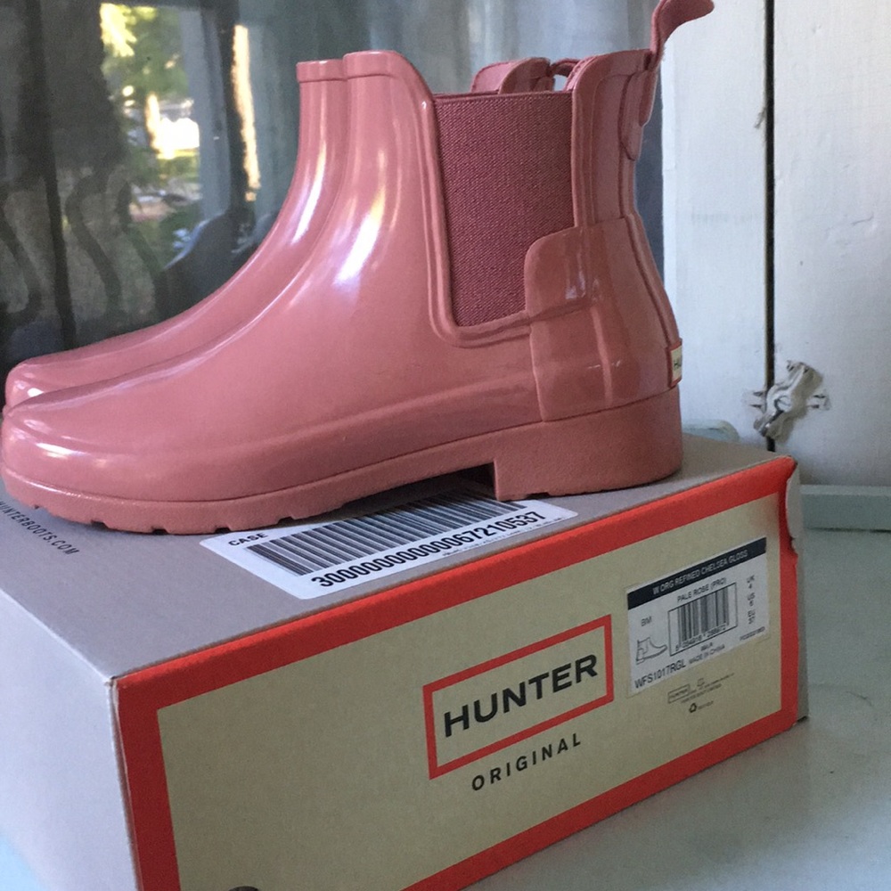 6 ~ HUNTER Refined CHELSEA Gloss ~ Pale Rose